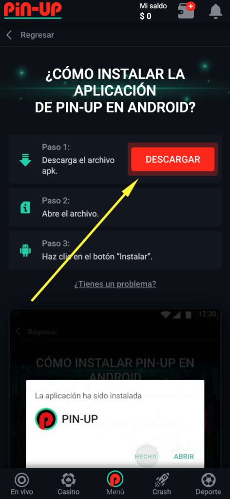 Android: descarga e instalación (APK oficial)
