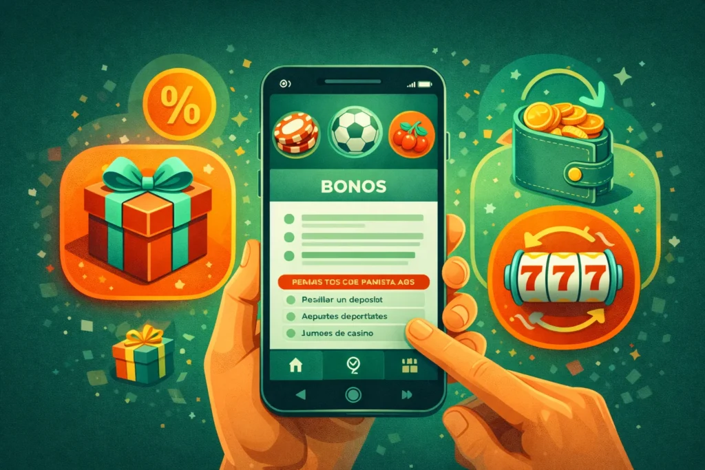 Tipos de bonos disponibles en Pin Up México: registro, recarga y giros gratis