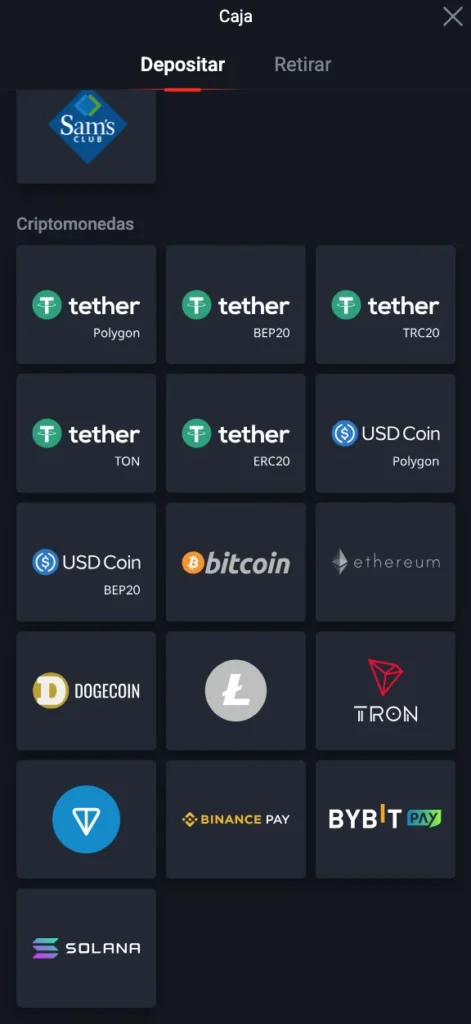 Opciones de métodos de pago en Pin Up México para jugadores mexicanos crypto