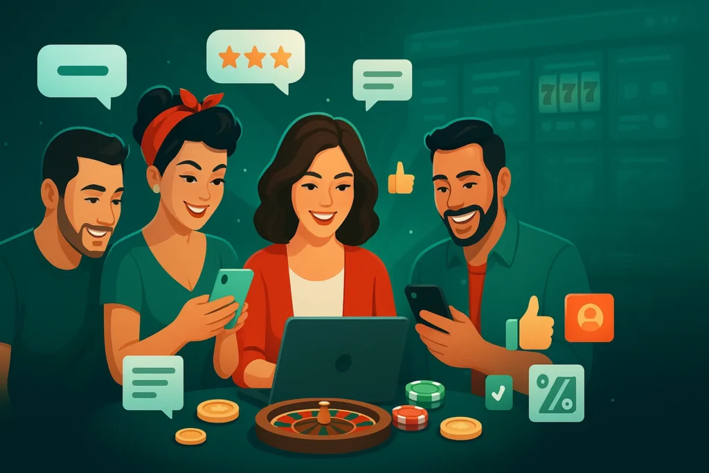 Jugadores mexicanos compartiendo opiniones y reseñas sobre su experiencia en Pin Up Casino México